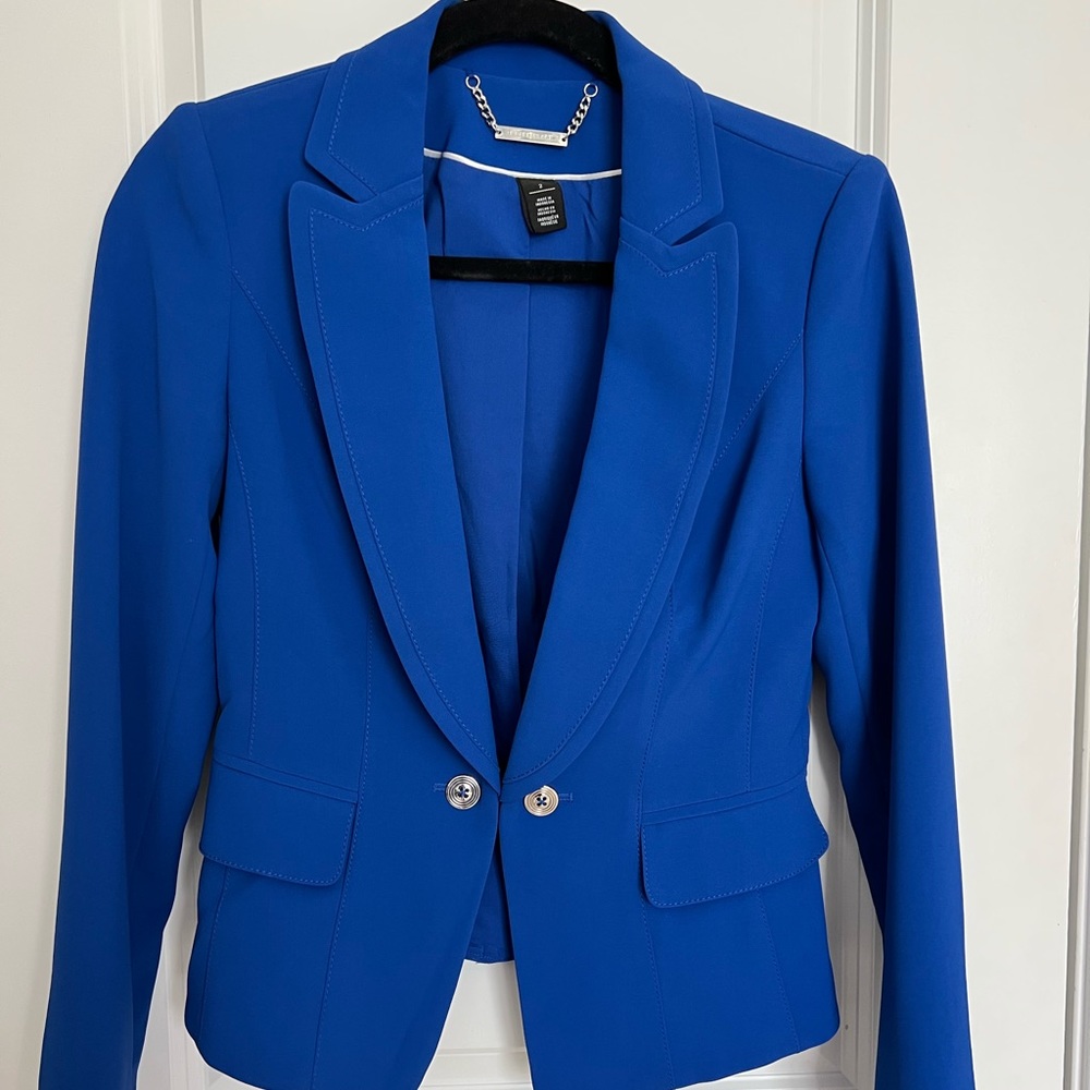 WHBM Cobalt Blue Blazer